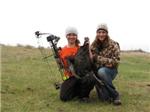 Grace Erickson and Emily Stewart with 2010 Spring Turkey